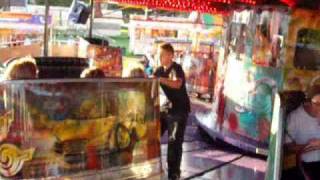 waltzer boy rhys chilling out on j proctors waltzer july 09 [upl. by Deeann572]