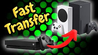 Fast amp Easy Way To Transfer Xbox One Games amp Data To Xbox Series XS [upl. by Bertasi]