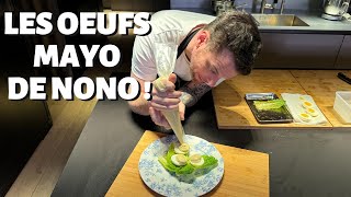 RECETTE DE NORBERT  LŒUF MAYONNAISE MAISON FACILE ET RAPIDE [upl. by Ecinuahs902]