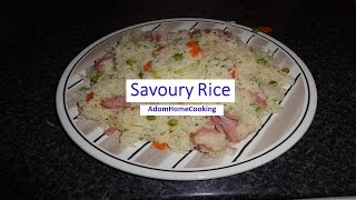 How To Prepare Savoury Rice [upl. by Joann157]