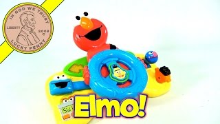 FisherPrice Sesame Street Giggle N Go Driver  Elmo Driving Toddler Toy [upl. by Tiffany825]