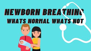 newborn breathing whats normal and whats not [upl. by Dowd407]