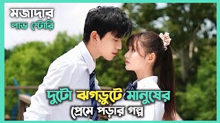 মজাদার লাভ স্টোরি 💖 Romantic Movie Explain in Bangla  Chinese Movie in Bangla [upl. by Nymzaj]