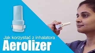 Jak korzystać z inhalatora Aerolizer in Polish [upl. by Ahsym161]