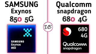 SAMSUNG Exynos 850 vs Snapdragon 680  whats a better for You [upl. by Modern402]