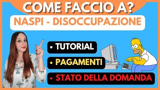 NASPI  Come controllare lo stato della domanda da casa [upl. by Emmeline]