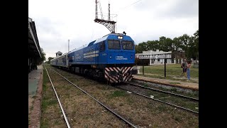 VIAJANDO EN EL TREN N° 254 CAÑADA DE GÓMEZROSARIO NORTE [upl. by Dryden]