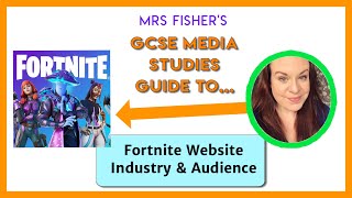 GCSE Media  Fortnite Website  Industry amp Audience [upl. by Penrod]