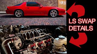 How I Swapped The LS3 in my Thirdgen Camaro IrocZ [upl. by Adnohsak442]