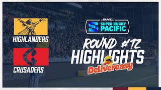 HIGHLANDERS V CRUSADERS  SR ROUND 12 2024  DELIVEREASY HIGHLIGHTS [upl. by John]