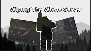 Wiping The Whole Server Trident Survival V3 Movie Roblox [upl. by Harberd]