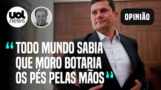 Sergio Moro cometeu rosário de erros ao entrar na política diz Sakamoto [upl. by Rus]