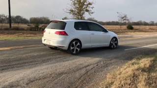 MK7 GTI DSG Open Downpipe Exhaust STRAIGHT PIPE [upl. by Eiresed]