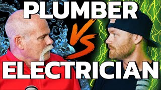 PLUMBER vs ELECTRICIAN Which Is A Better Trade [upl. by Sylram57]