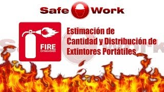 Estimación de cantidad y distribución de extintores portátiles [upl. by Deragon]