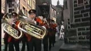 Whit Friday procession in Dobcross 1986 [upl. by Jeritah]