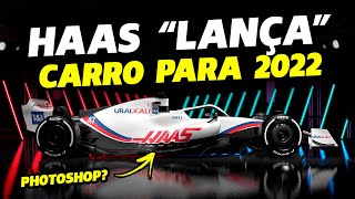 HAAS SAI NA FRENTE E MOSTRA PINTURA DE NOVO CARRO  HAAS F1  FÓRMULA 1  GP EM CASA [upl. by Isadore]