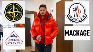 DESIGNER COAT Try On Haul  Manchester Shopping Vlog Stone Island Moncler Pyrenex  More [upl. by Duarte]