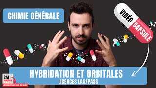 💊CAPSULE DE COURS  Quoi maîtriser dans LHYBRIDATION des orbitales atomiques en Licences LASPASS [upl. by Anaynek]