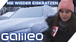 Praktische Lifehacks gegen vereiste Scheiben  Galileo  ProSieben [upl. by Chapa285]