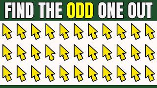 🔴 Easy to Imposible Level  How Fast Are Your Eyes Find The Odd One Out  Oddity Spotting [upl. by Lipman]