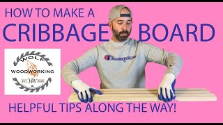 How to Make a Cribbage Board [upl. by Lareena]