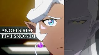 Demons fall Angels Rise  Lotor and Allura  Voltron AMV [upl. by Aisac]