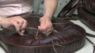 How To Make Leather Chair Cushions [upl. by Collen]