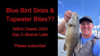 Natural State Kayak Anglers Classic Day 2Fall Topwater for Beaver Lake Bass [upl. by Llerahc]