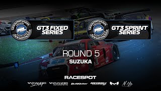 PRL GT3 Fixed amp Sprint Series on iRacing  Round 5 at Suzuka [upl. by Colly]