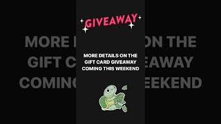 More gift card giveaway details coming soon Stay tuned [upl. by Nnaillij494]