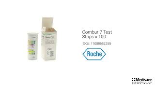 Combur 7 Test Strips x 100 11008552255 [upl. by Nikolia]