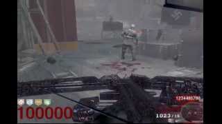 Black ops Zombies round 100000 with over 1000000000 points highest round ever HACKED [upl. by Novyart]