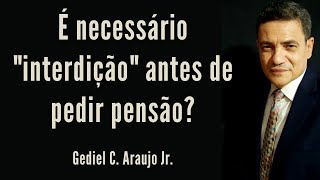 É necessário requerer a quotinterdiçãoquot de filho portador de doença mental antes de cobrar alimentos [upl. by Calandra]