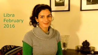 LIBRA February Astrology 2016  Tarot by Anisha [upl. by Alexei366]