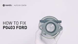 How to Fix FORD P0403 Engine Code in 3 Minutes 2 DIY Methods  Only 412 [upl. by Orton]