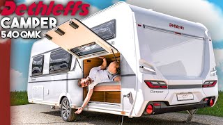 Dethleffs Camper 540 QMK ✨  STAURAUMMONSTER  Wohnwagen für bis zu 6 Personen ❗  GÜMA TV [upl. by Ysac]