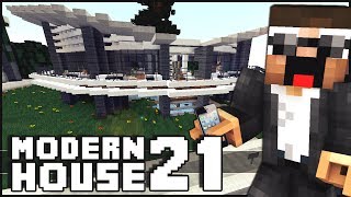 Minecraft  Modern House 21 [upl. by Kolodgie]