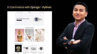 Simple ECommerce Website with Django Python  Demo and Download [upl. by Arbma]