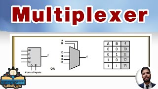 Multiplexer  Logic Design  شرح تصميم منطقى للالكترونيات بالعربى [upl. by Ulrica]