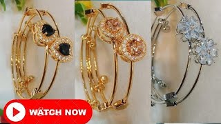 girl Bracket banglesstones Bracelet shortvideo viralvideo [upl. by Sregor361]