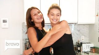 Gigi amp Bella Hadid Before They Were Stars  Real Housewives of Beverly Hills  Bravo [upl. by Ynohtna64]