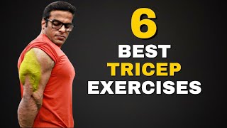 6 Best Dumbbell Tricep Workout  Yatinder Singh [upl. by Coral]