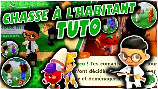 TUTO CHASSE à lHABITANT en 3 étapes simples  ACNH [upl. by Rozalie]