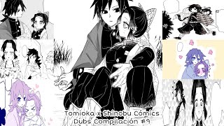 Tomioka x Shinobu  Cómics Dubs Compilación 9 [upl. by Prosperus890]