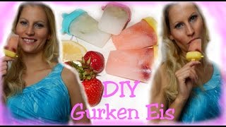 DIY Eis am Stil mit Gurke [upl. by Talya]