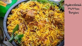 Hyderabadi Mutton Biryani Recipe [upl. by Grethel]