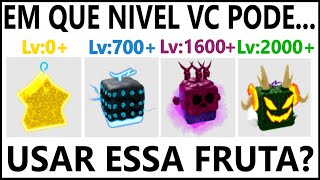 O NIVEL RECOMENDADO de CADA FRUTA no BLOX FRUITS [upl. by Mata363]