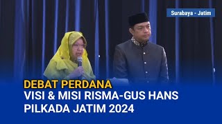 Visi Misi dan Program Kerja RismaGus Hans Pada Pilkada Jatim 2024 [upl. by Sucramraj993]