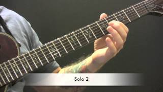 Hooks In You Guitar Tutorial by Iron Maiden [upl. by Cha]